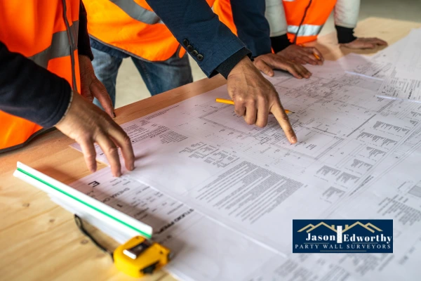 See if you need a party wall agreement for building along boundary line Normanton